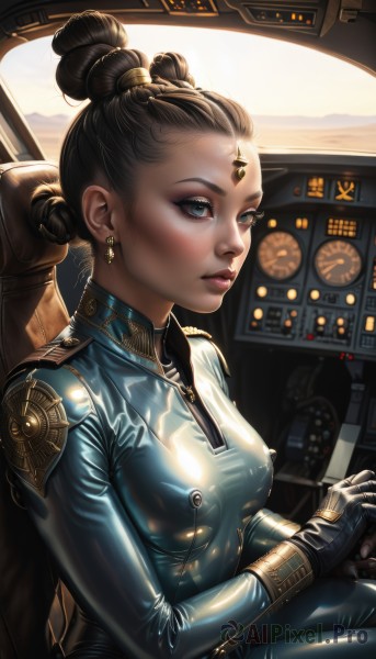A female captured beautifully in a inviting dynamic scene