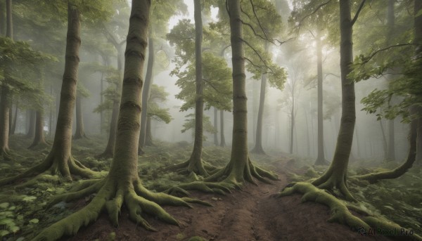 The elegance of a landscape in a idyllic day