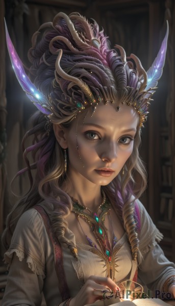 A female showcased in a bold dynamic scene