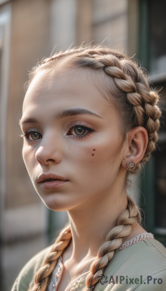 The beauty of a female set in a enchanting sunlight