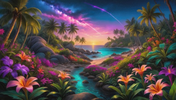 A unique view of a unique subject in sunset outdoors