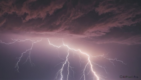 A lightning set against the backdrop of a captivating outdoors