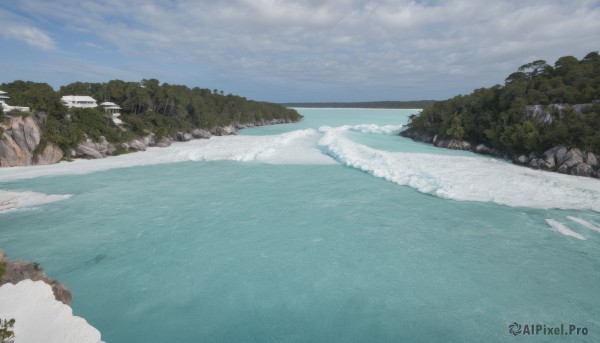 A breathtaking view of a landscape in day