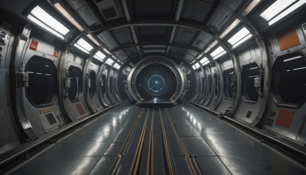 A magnificent spacecraft within scenery