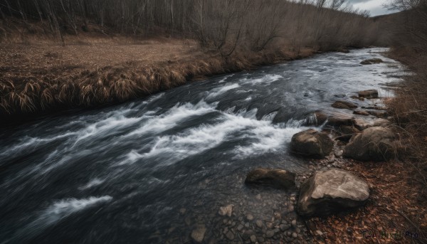 A glimpse of a landscape in a picturesque outdoors