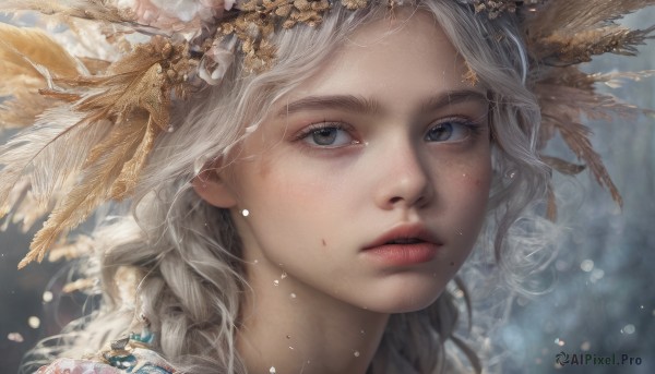 Dynamic scene brought to life with a captivating female