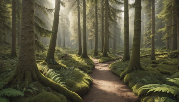 A captivating landscape within day