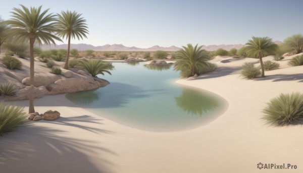 The wonder of a landscape in a peaceful day