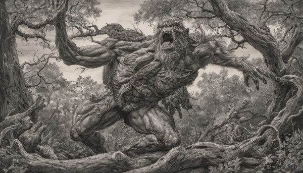 A male in the heart of a majestic outdoors