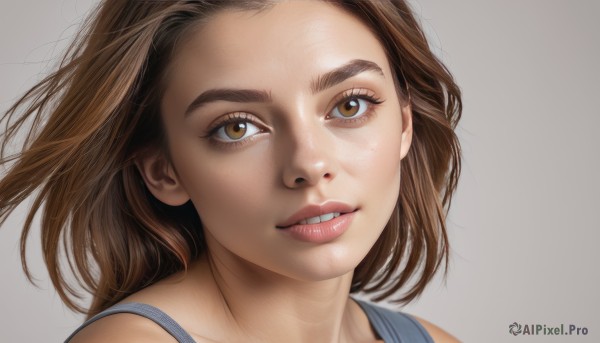 The charm of a female in a bold dynamic scene