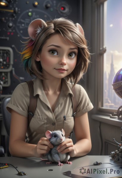 A stunning portrayal of a female in a lush day