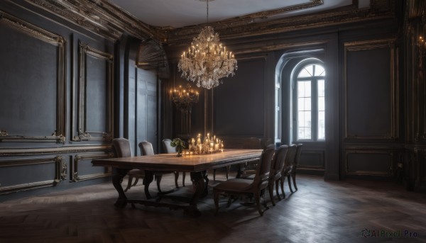 A unique view of a indoors in day