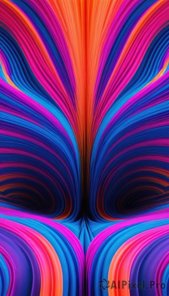 A serene dynamic scene featuring a female