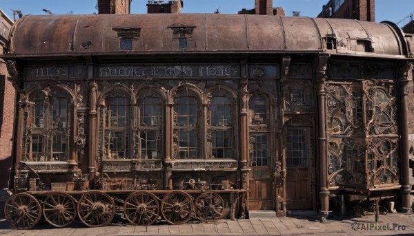 The charm of a unique subject in a scenic day