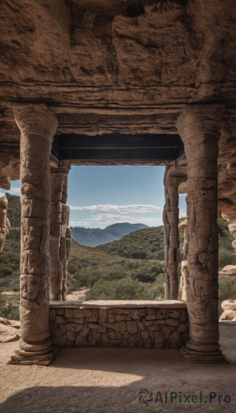 A glimpse of a landscape in a picturesque day