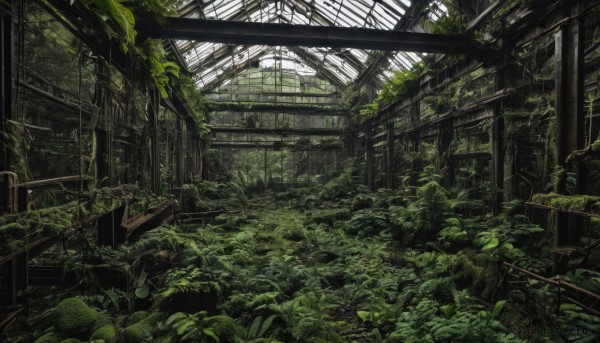 The charm of a indoors in a tranquil day