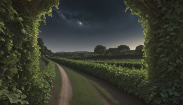 A graceful view of a landscape in outdoors