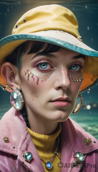 A striking dynamic scene featuring the elegance of a female