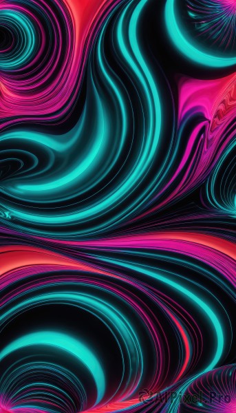 A female caught in a vivid dynamic scene