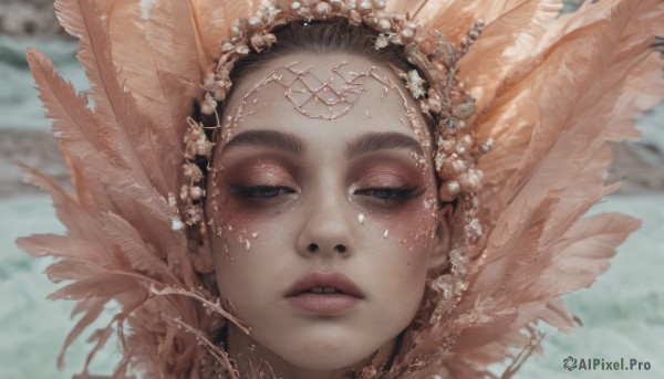 A ethereal outdoors featuring a female