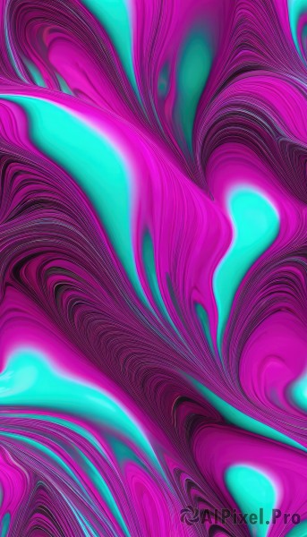 A abstract caught in a vivid background