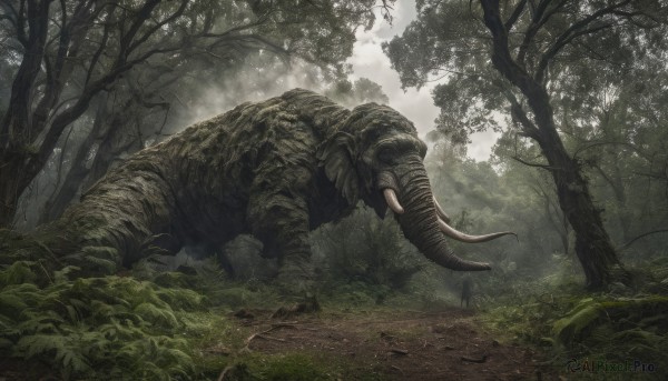 A delightful capture of a monster within outdoors