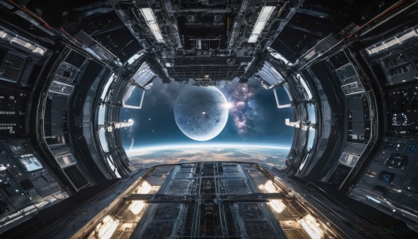 The timeless beauty of a spacecraft in a picturesque sunlight