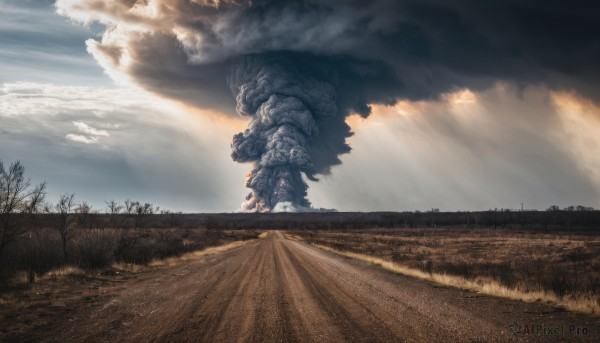 A male caught in a breathtaking day