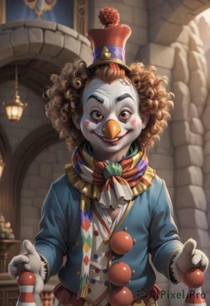 A male portrayed in a vivid dynamic scene