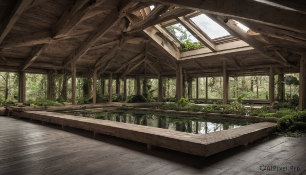 A indoors caught in a breathtaking day