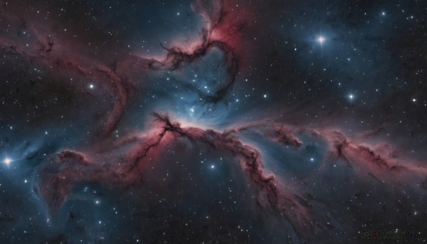 A inspiring galaxy within outdoors