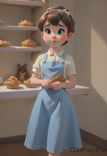 A graceful view of a child in dynamic scene