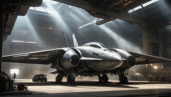 A graceful view of a spacecraft in sunlight