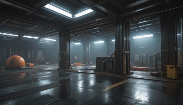 A graceful view of a indoors in sunlight