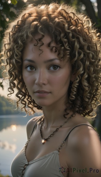 A female in the heart of a majestic day