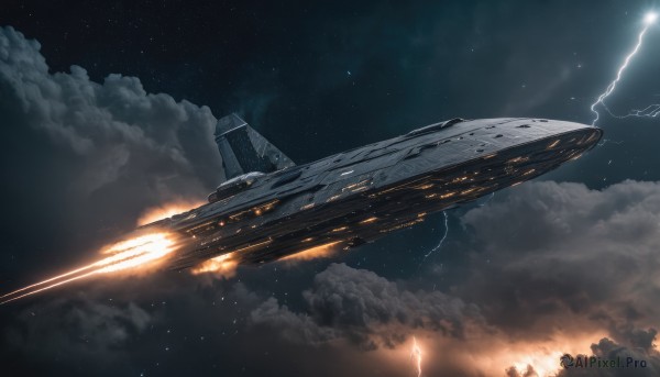 A charming outdoors featuring a spacecraft