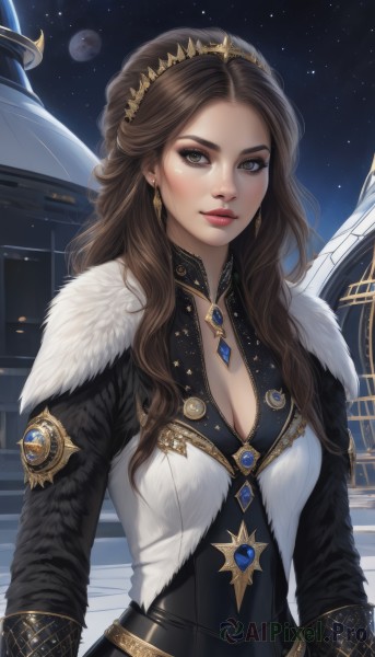 A enchanting outdoors highlighting a female