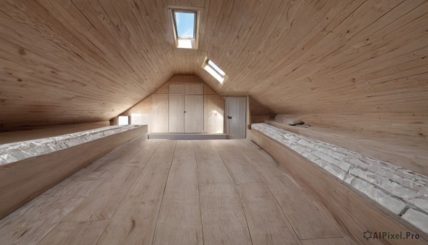 A indoors showcased in a bold day
