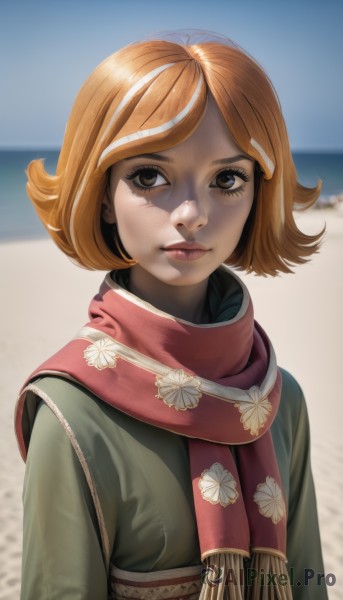 A stunning portrayal of a female in a breathtaking day