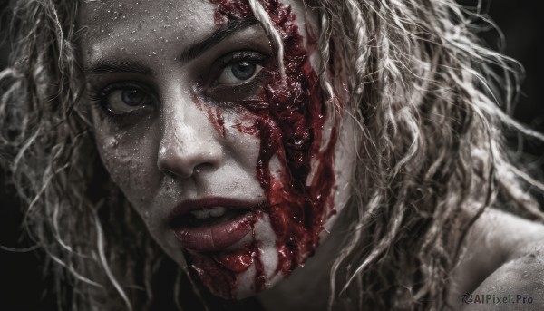 A female captured in a dynamic dynamic scene