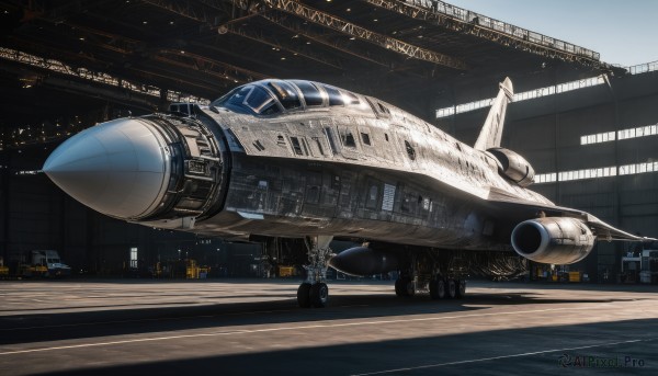 The timeless beauty of a spacecraft in a picturesque day