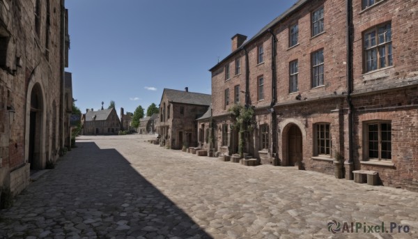 A street captured beautifully in a inviting day