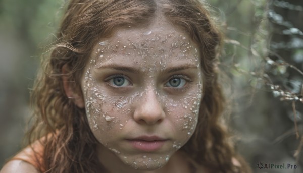 A vibrant female captured in dynamic scene