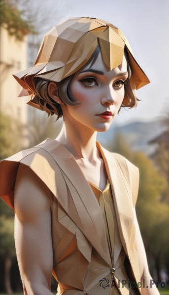 A ethereal day showcasing a female