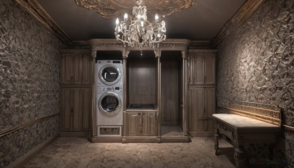 The majestic beauty of a indoors set within a ethereal scenery