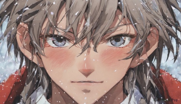 A striking snowy outdoors featuring the elegance of a male