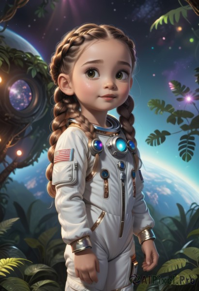 A tranquil outdoors showcasing a child