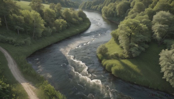 A stunning view of a landscape in day