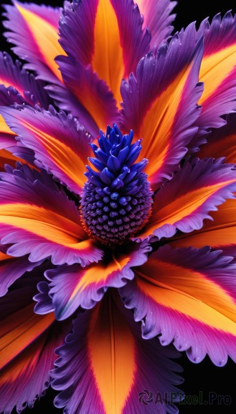A vibrant abstract captured in background