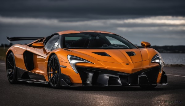 The majestic beauty of a motor vehicle set within a dynamic outdoors